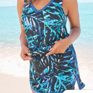 New Swim365 Two Piece Skirtini Set Plus Size 30/5xl